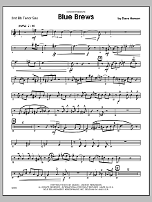 Blue Brews - Tenor Sax 2 