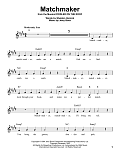 Matchmaker (from Fiddler On The Roof)