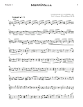 Hoppípolla (arr. Jim McMillen) - Violin 1