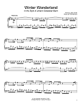 Winter Wonderland (in the style of J.S. Bach)
