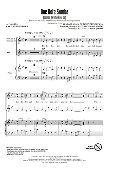One Note Samba (Samba De Uma Nota So) 