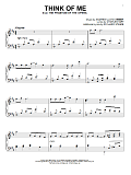 Think Of Me (from The Phantom Of The Opera)