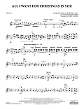 All I Want for Christmas Is You (arr. Larry Moore) - Violin 1