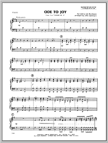 Ode To Joy - Piano 