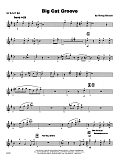 Big Cat Groove - 1st Eb Alto Saxophone