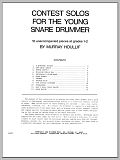 Contest Solos For The Young Snare Drummer