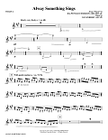 Alway Something Sings - Violin 2