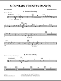 Mountain Country Dances - Percussion 2