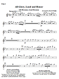 All Glory, Laud, And Honor (with Hosanna, Loud Hosanna) - Flute 2