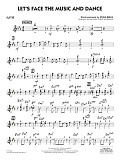 Let's Face the Music and Dance (arr. Michael Philip Mossman) - Guitar