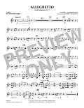 Allegretto (from Symphony No. 7) - Pt.1 - Bb Clarinet/Bb Trumpet