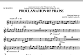 Proclamation Of Praise - Bb Trumpet 1