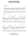 I Want It That Way (arr. Ben Pila)