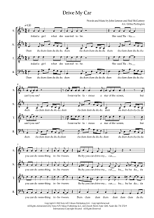 Drive My Car (arr. Gitika Partington) 