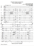 For All The Saints - Full Score
