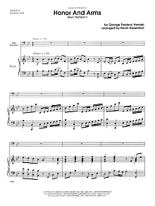 Honor And Arms (from "Samson") - Piano Accompaniment 