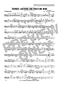 Thunder, Lightning And Whistling Wind (Coupre Tal Volta Il Cielo) - Trombone