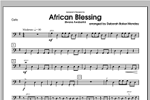 African Blessing (Bwana Awabariki) - Cello 