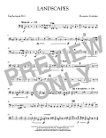 Landscapes - Euphonium in Bass Clef