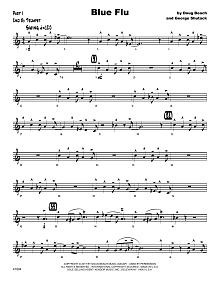 Blue Flu - 2nd Bb Trumpet 