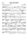 Artist Of The Heart - Violin 1