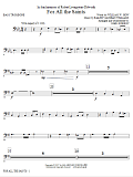 For All The Saints - Bass Trombone