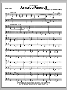 Jamaica Farewell - Piano 