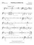 Well Done, Faithful One - Clarinet (sub. Horn 1-2)