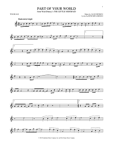 Part Of Your World (from The Little Mermaid) 