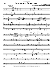 Nabucco Overture - Cello 