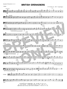 British Grenadiers - Bass 