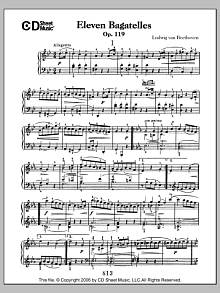Bagatelles (11), Op. 119 