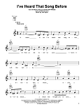 I've Heard That Song Before