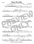 Sleep, My Child (from Paradise Lost: Shadows and Wings) - Bassoon 2