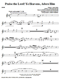 Praise The Lord! Ye Heavens, Adore Him - Oboe