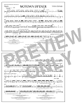 Motown Theme Show Opener (arr. Tom Wallace) - Snare