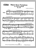Variations (33) On A Waltz By Diabelli, Op. 120