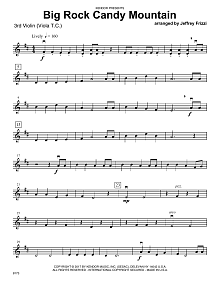 Big Rock Candy Mountain - Violin 3 (Viola T.C.) 