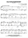Old Deuteronomy (from Cats) (arr. Phillip Keveren)