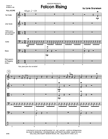 Falcon Rising - Full Score 