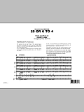 25 Or 6 To 4 - Full Score
