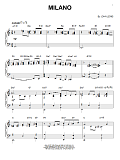 Milano (arr. Brent Edstrom)