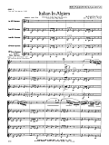 Italian In Algiers - Full Score