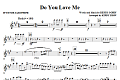 Do You Love Me - Bb Tenor Saxophone