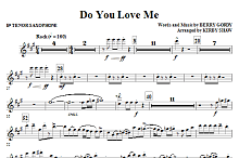 Do You Love Me - Bb Tenor Saxophone 
