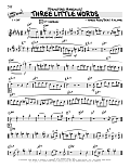 Three Little Words (solo only)