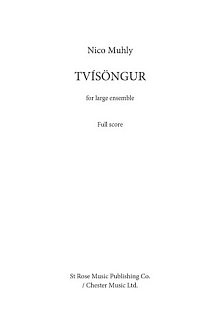Tvísöngur - Full Score 