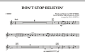 Don't Stop Believin' - F Horn