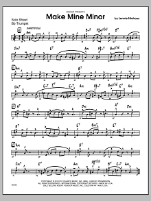 Make Mine Minor - Solo Sheet - Trumpet 