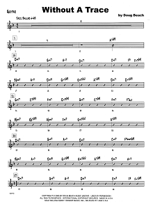 Without A Trace - Guitar 